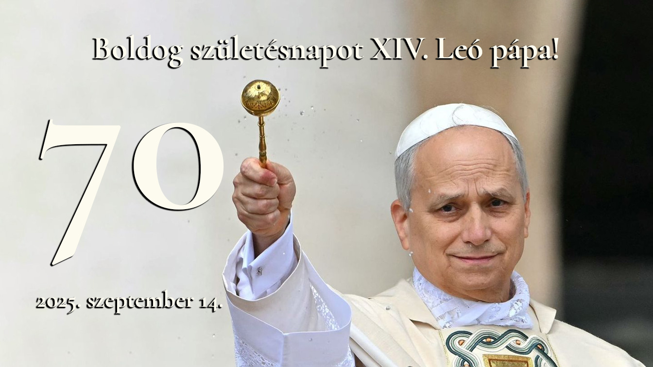 Isten éltesse XIV Leó-t!