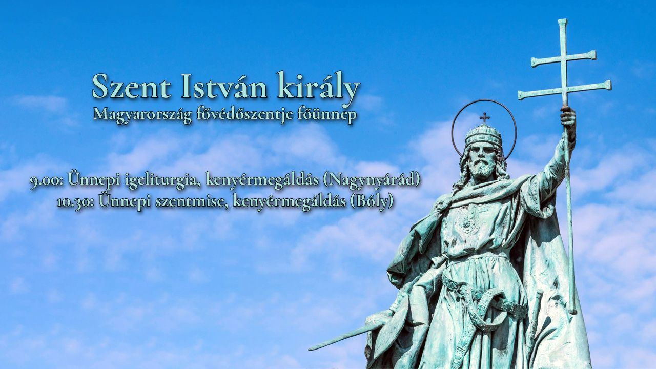 Szent István király, Magyarország fővédőszentje 